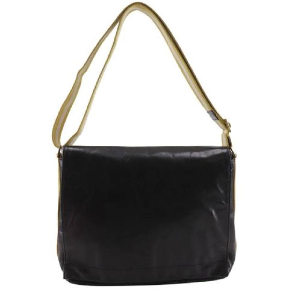 Bally Pre-owned Pre-owned Skuldertaske - Vintage - Herre - Sort - ONE SIZE - Uld