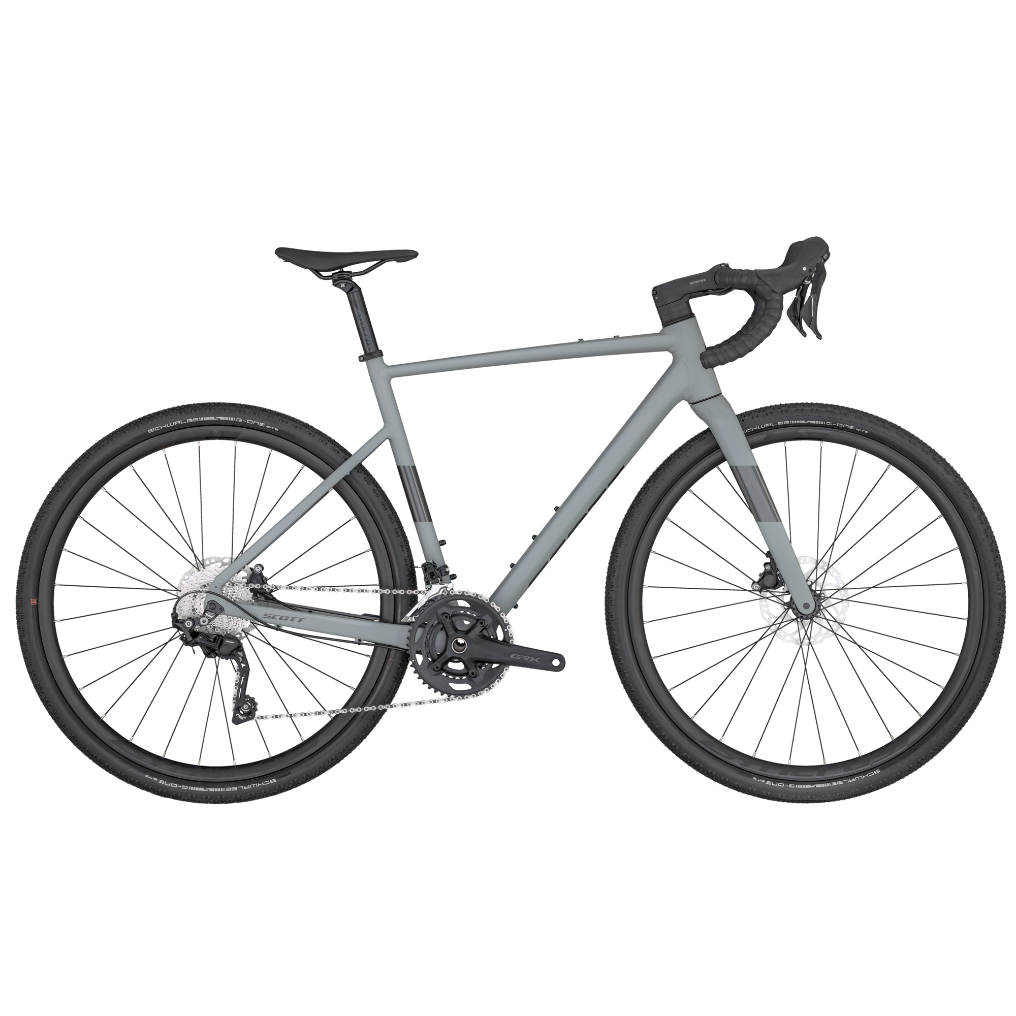 Scott Speedster Gravel 40 2024 - Shimano GRX 2x10sp - Syncros Race X25 - 025 / S / Shark Grey