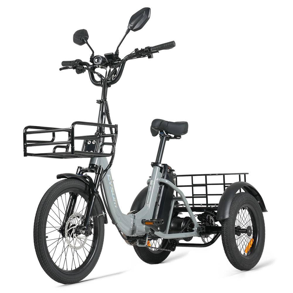 CYSUM AG1 Pro Vuxen Stad Vikbar Last Elcykel 48V20AH Batteri 750W Motor 150KM Räckvidd Terräng El-Trehjuling