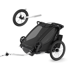 Thule Chariot Sport 2 double jogging Bundle