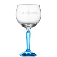 Bombay Sapphire Ginglas på fot 48 cl