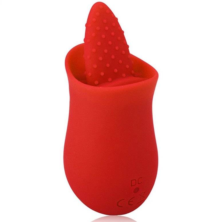 Tunge Vibrator G-punkt Rød