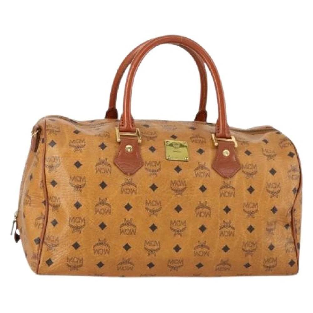 MCM Pre-owned Pre-owned Plast Håndtaske - Vintage - Dame - Brun - ONE SIZE -