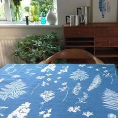 Imprint Blue akryldug med antiskrid – Notes by Susanne Schjerning