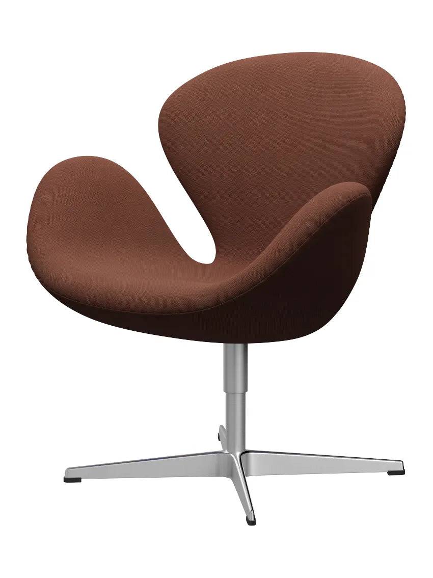 3320 Svanen i stof (prisgruppe 2) af Arne Jacobsen Steelcut / 365 Medium brown - Jacobsen Plus