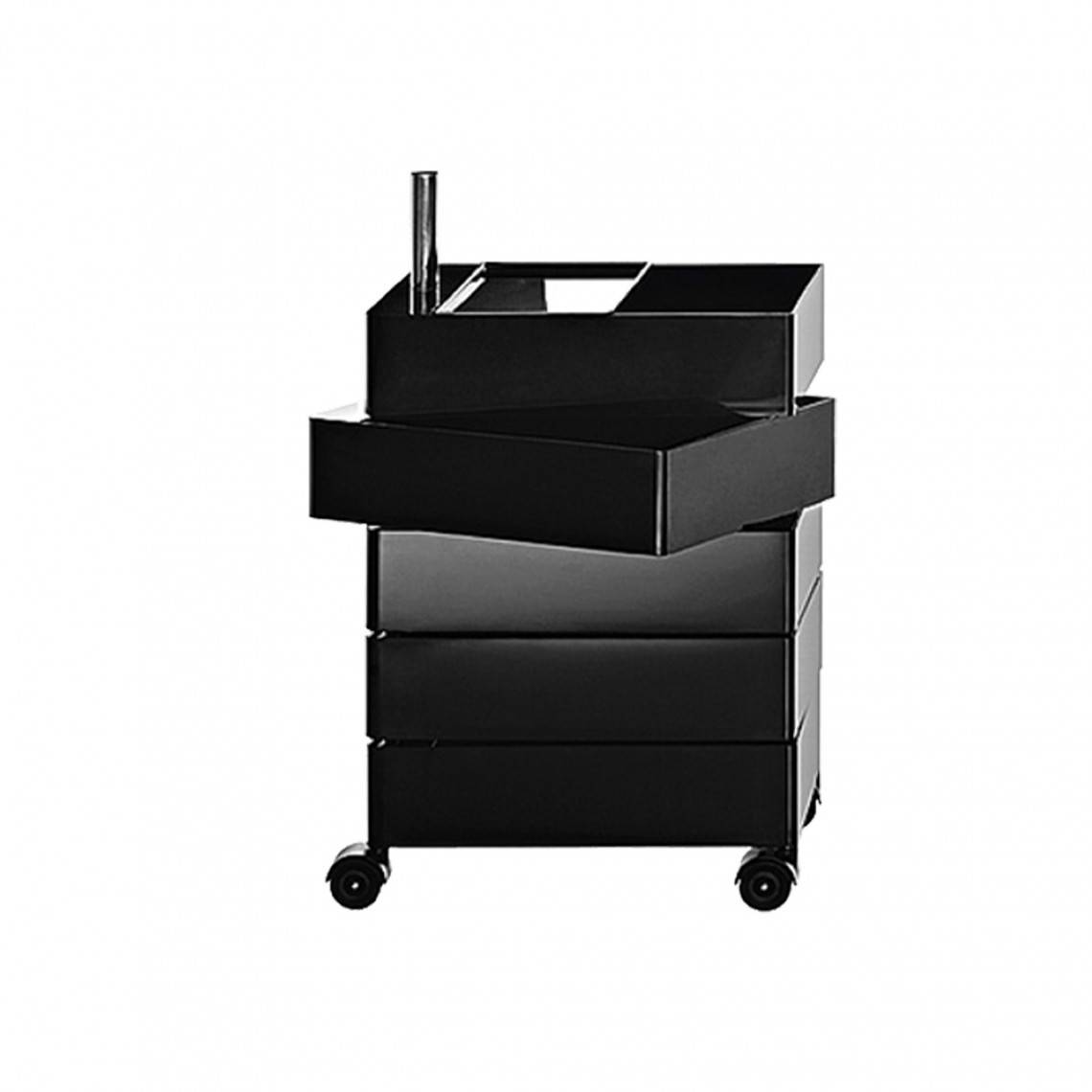 Skuffemodul 360°, Farve Sort.