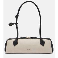 AlaÃ¯a Le Teckel Medium canvas shoulder bag
