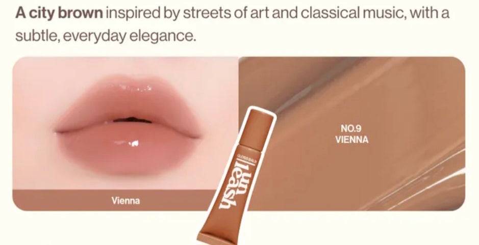 Sunset Dazzle Gloss Balm - Lip Gloss 10g - #09 Vienna