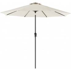Parasoll 300 CM med tiltfunktion UPF 50+ solskydd Beige