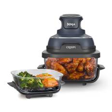Ninja CRISPi 4-i-1 bärbar airfryer i glas Cyberrymd - FN101EUGY