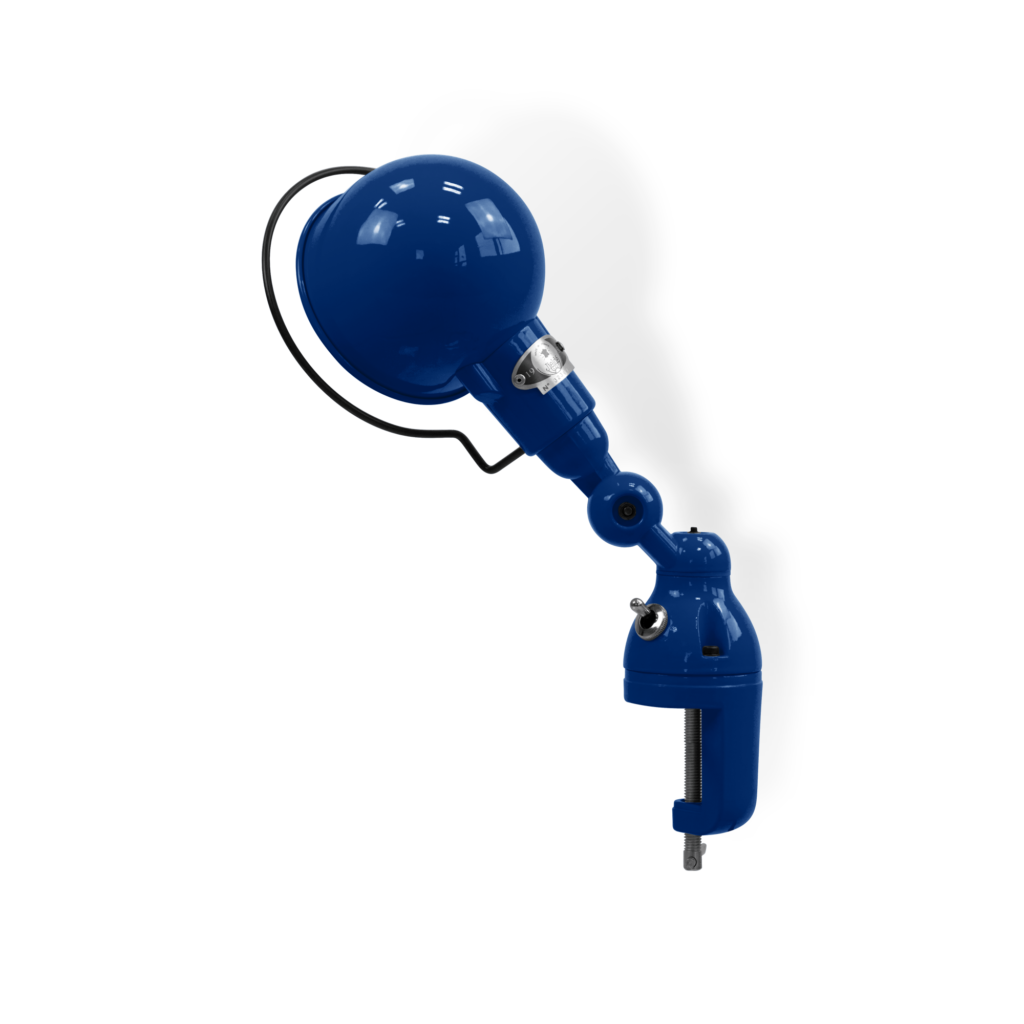 Signal SI302 bordlampe (m/klemme) fra Jieldé - Sapphire blue / Blank