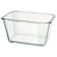 IKEA - 365+ madopbevaring, rektangulær/glas, 1.8 l