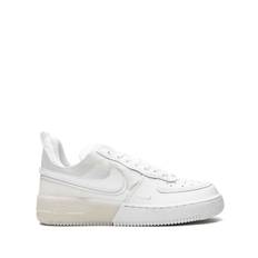 Nike - Air Force 1 React sneakers - unisex - läder/gummi/mesh/mesh - 6.5 - Vit