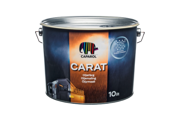 Carat - Selvrensende Oliebaseret Træbeskyttelse - Fra Caparol - 3 L / Sort