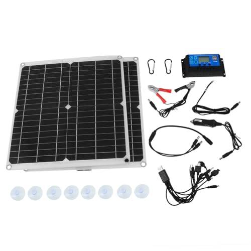 Generic 1 Set 300W Solcellssats Solpanel Med Styrenhet Utomhus Solcellspanel Solcellsplatta Solpanel Kit Utomhus Strömförsörjningssats Solcellstavla