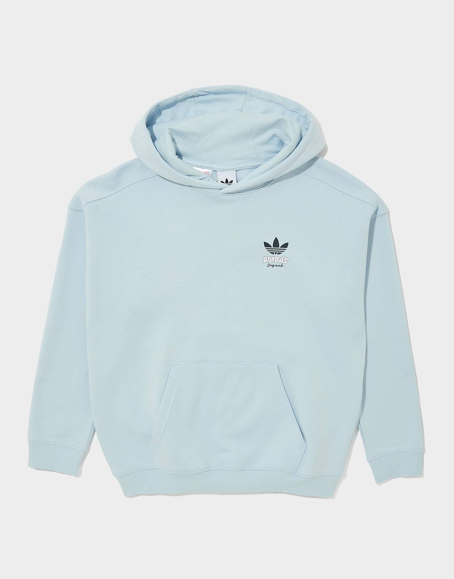 adidas Originals Bubble Hoodie Junior, blå - 7-8Y