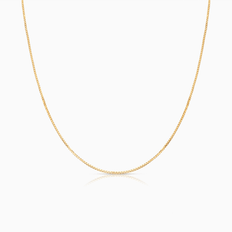 Veneziakedja 36cm 18K guld