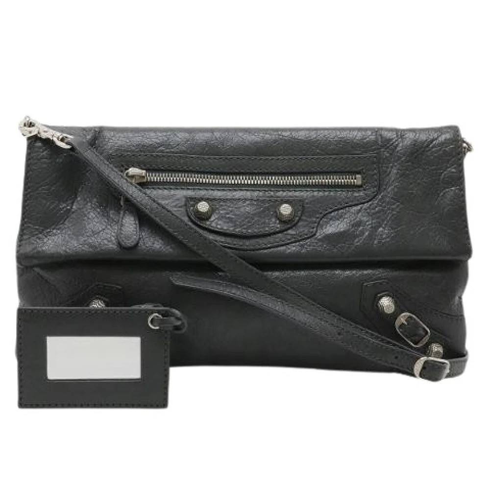 Balenciaga Vintage - Pre-owned The Giant Envelope Läder 2-vägs Clutchväska Vintage - Herr - ONE Size - Läder