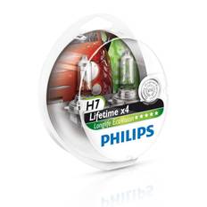 Philips H7 Longlife Ecovision 12V 55W 4 x Levetid