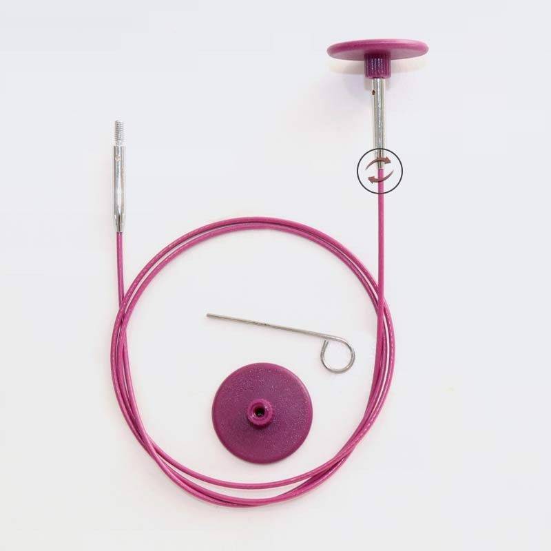 Swivel Kabel - Purple