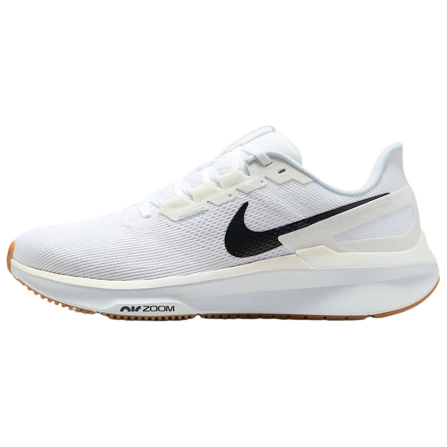 Nike Zoom Structure 25 Halkfria Slitstarka Låga Casual Löparskor Herr Vita Sneakers casual DJ7883-114