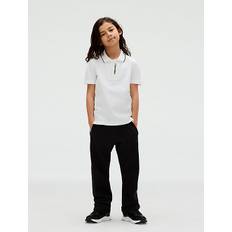 Pique Polo Shirt - White - 8 years (128 cm)