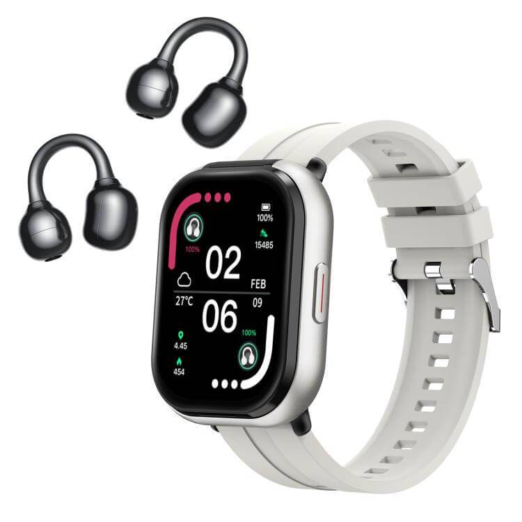 2.01 inch TFT Screen Smart Bluetooth Watch - Silver