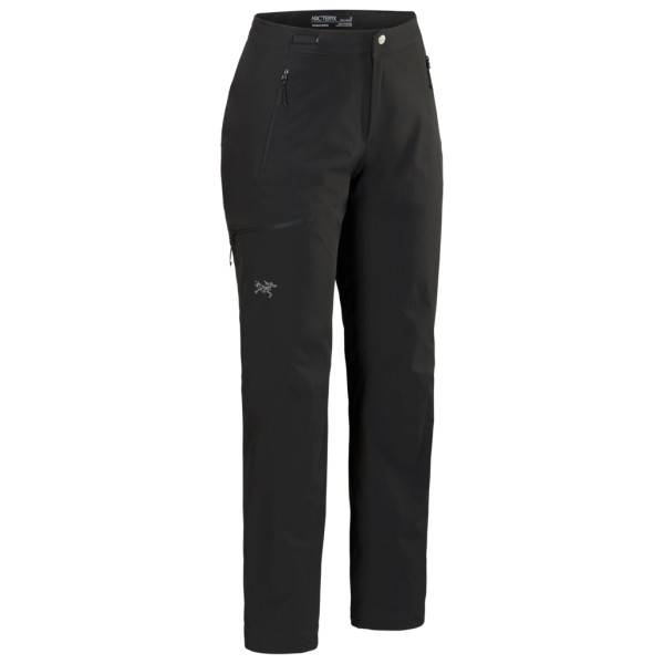 Arc'teryx Women's Gamma Pant Softshellbyxa Dam Storlek 8 - Short Färg svart