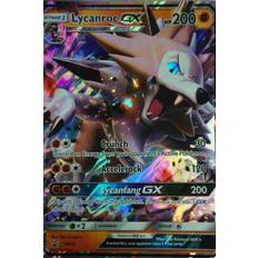 Pokémon Lycanroc GX SM14 stor - Pokemon kort - Stort/jumbo kort - Pocket Monster