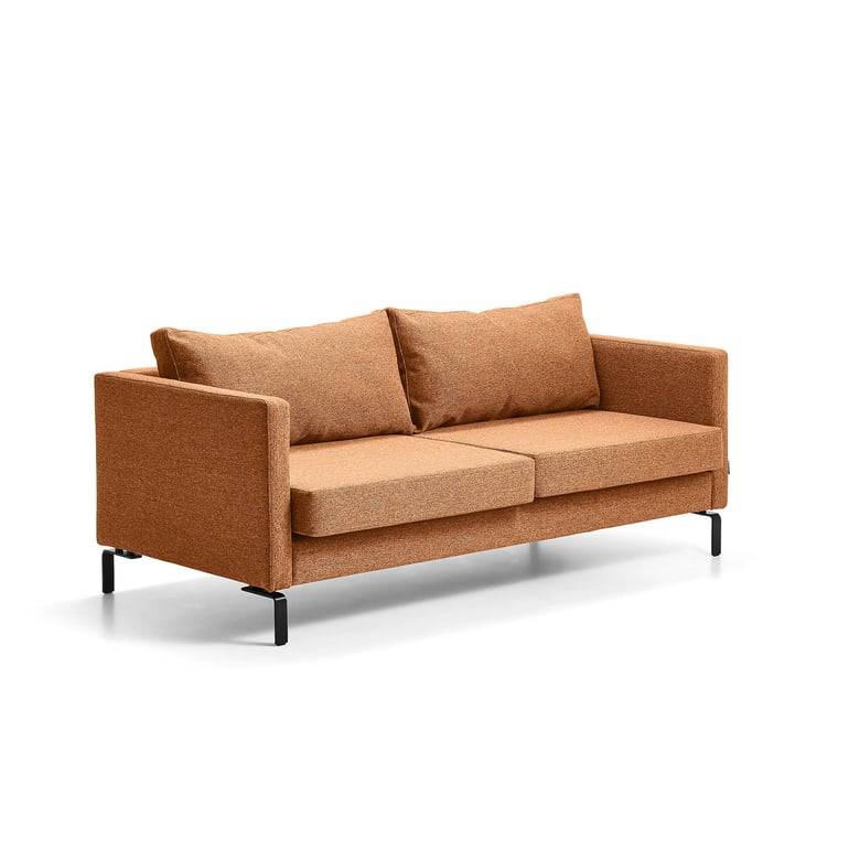 Soffa HARMONY, 3-sits, tyg GAVA, koppar