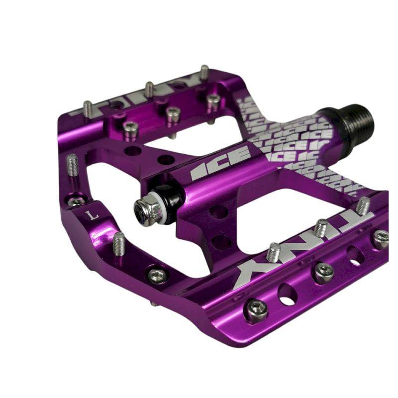 ICE Tiny CNC Junior - Cykelpedaler Lila Unik storlek