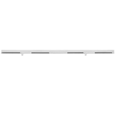 GB lysskinne til loft, komplet, 5 pendeladaptor, midtertilslutning, hvid, 2 meter skinne