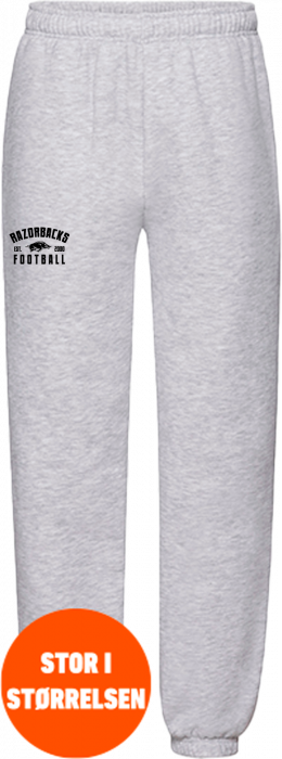 Fruit Of The Loom Tr Football Bukser Børn - Heather Grey - 164