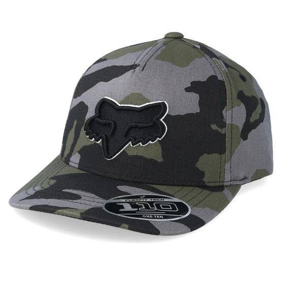 Fox - Camo adjustable Keps - Kids Epicycle 110 Camo/Black Adjustable @ Hatstore
