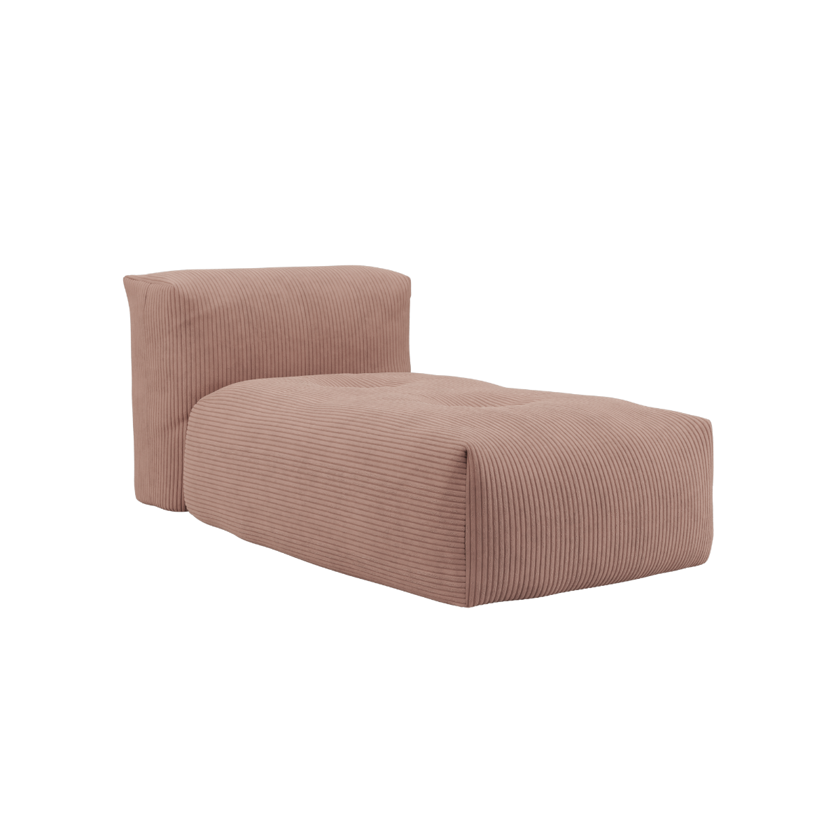 Soft Sofa Indoor - Lounger Corduroy Rose.