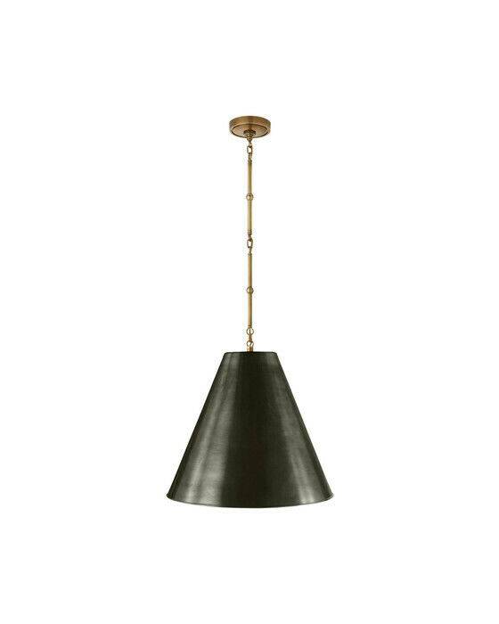 Visual Comfort Goodman taklampa antik mässing/brons M - Guld / Brun