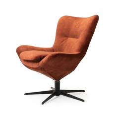 Lotus stol - Velour Adore Copper - Stærk pris