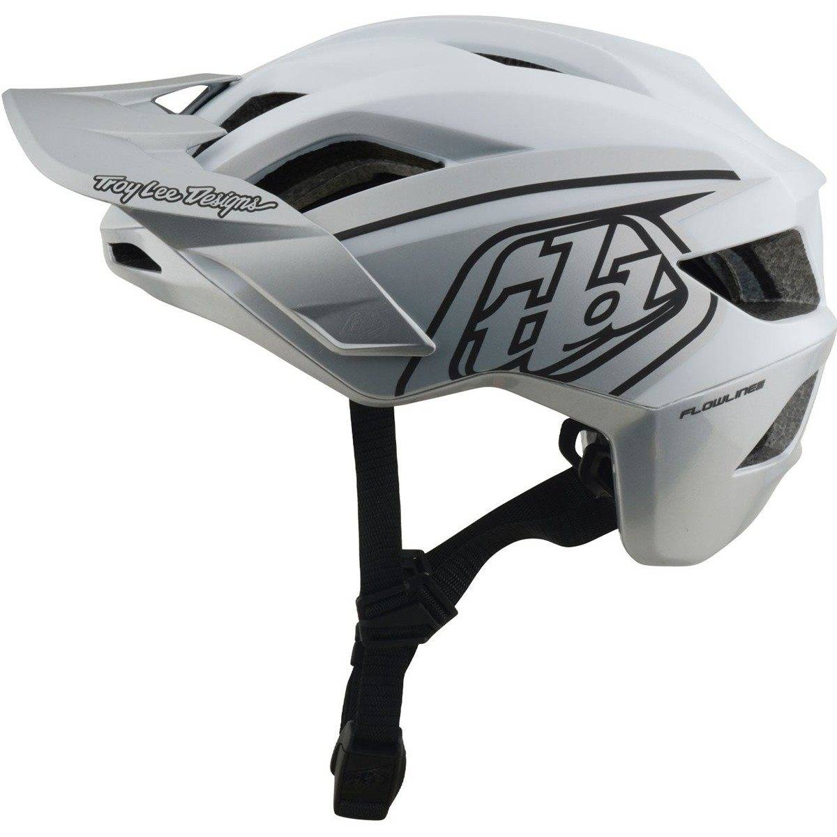 Cykelhjälm Troy Lee Designs Flowline SE Helmet Mips Phantom White - PHANTOM WHITE (M-L)