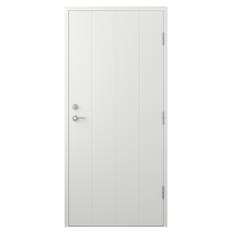 Ytterdörr Johanna - utan glas 9x19 Högerhängd Vit NCS S0502-Y