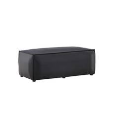 Venture Design Palmero puff Svart 59 x 119 cm