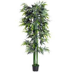 Kunstig bambus 180 cm med potte, naturtro