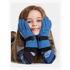 Didriksons Biggles Handskar, Sapphire Blue, 6-8 år