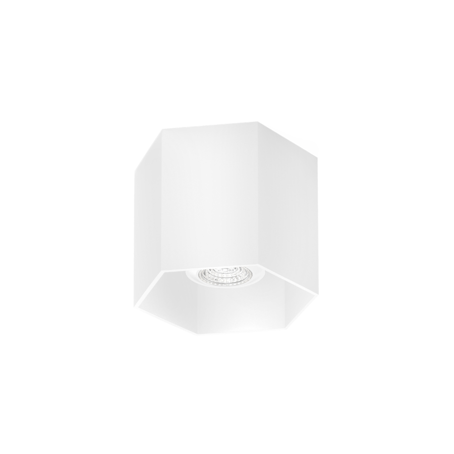 Hexo 1,0 loftlampe Wever & Ducré - Hvid / GU10 fatning max 1 x 35W