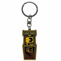 Pac Man Arcade Metal Keyring