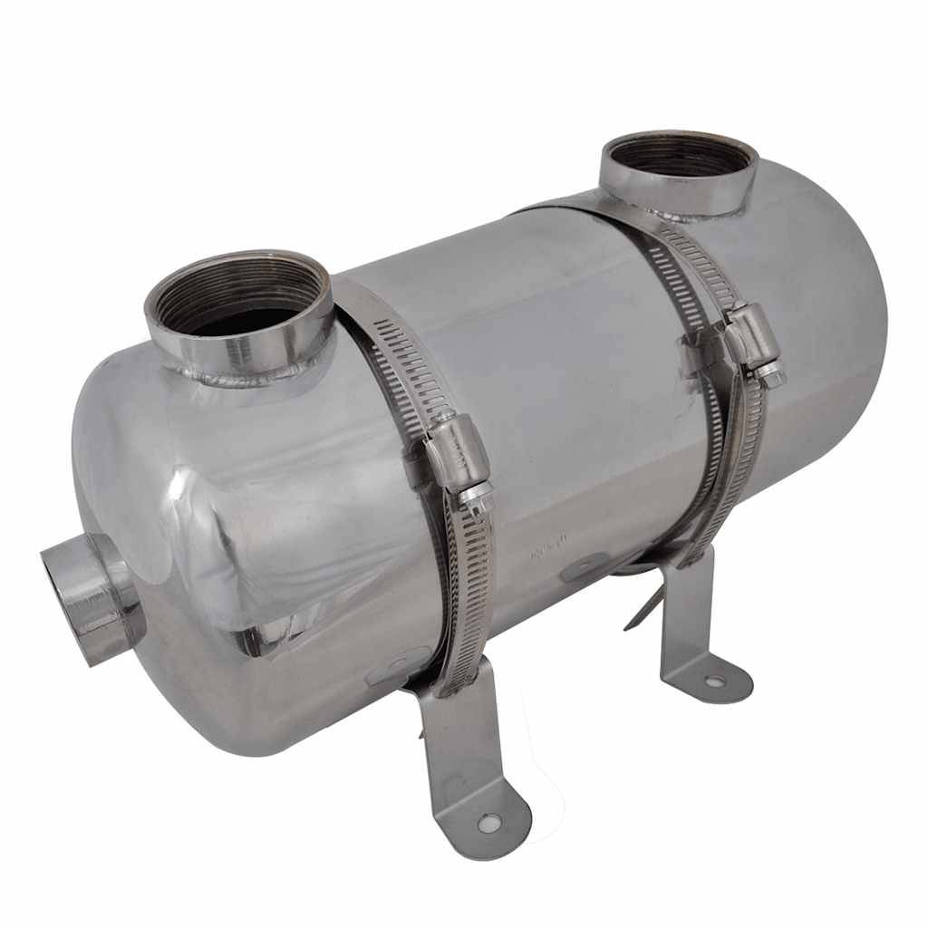 varmeveksler til pool 355 x 134 mm 40 kW
