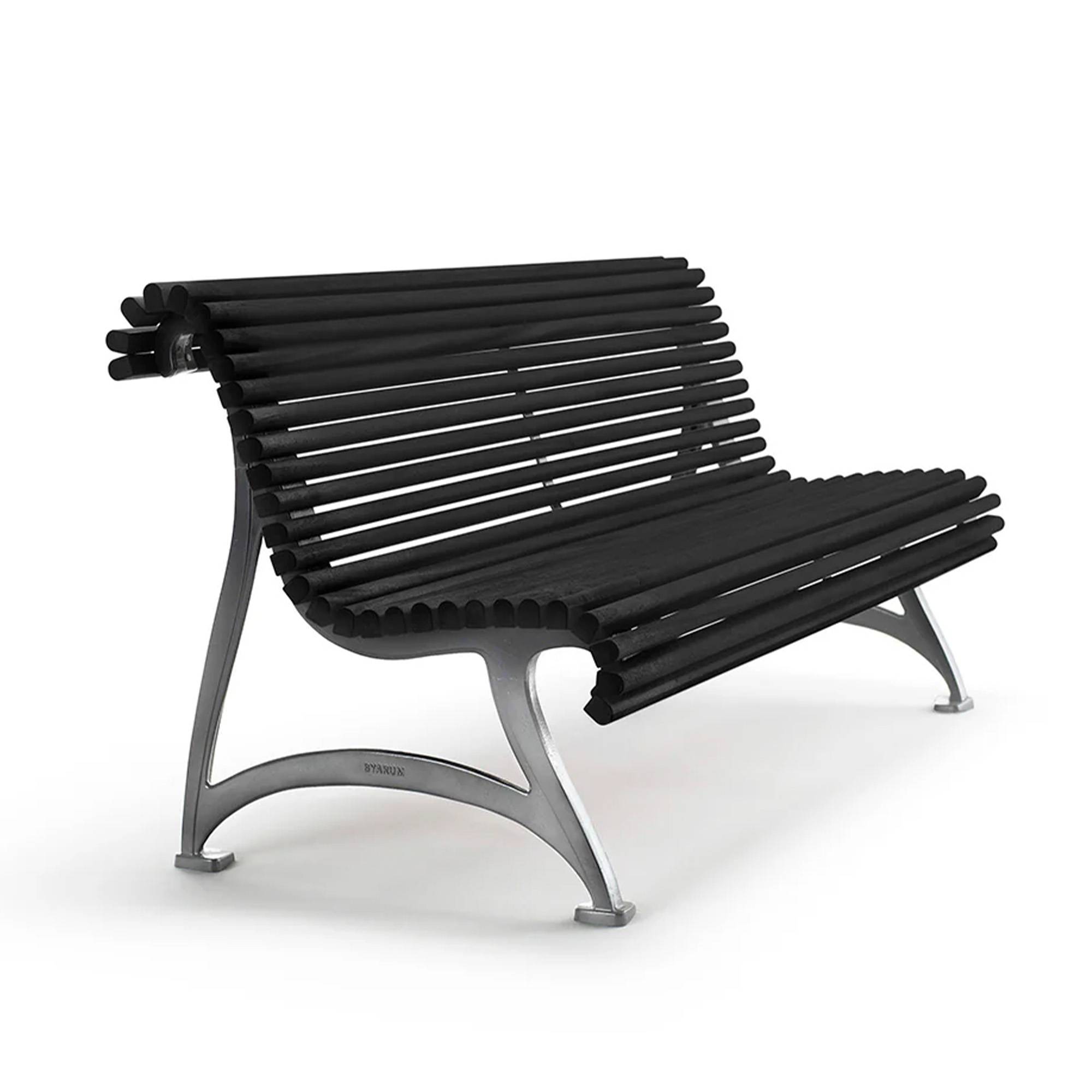 Byarums Bruk - Sofa Jujol - Grålakeret Furu/Natur - Udendørs sofaer - Mårten Cyrén - Metal/Træ
