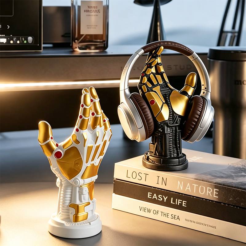 Infinity Gauntlet Resin Controller Holder Universal Gamepad Stand Headphone Holder for PS5 Xbox Switch Gaming Desk Decor