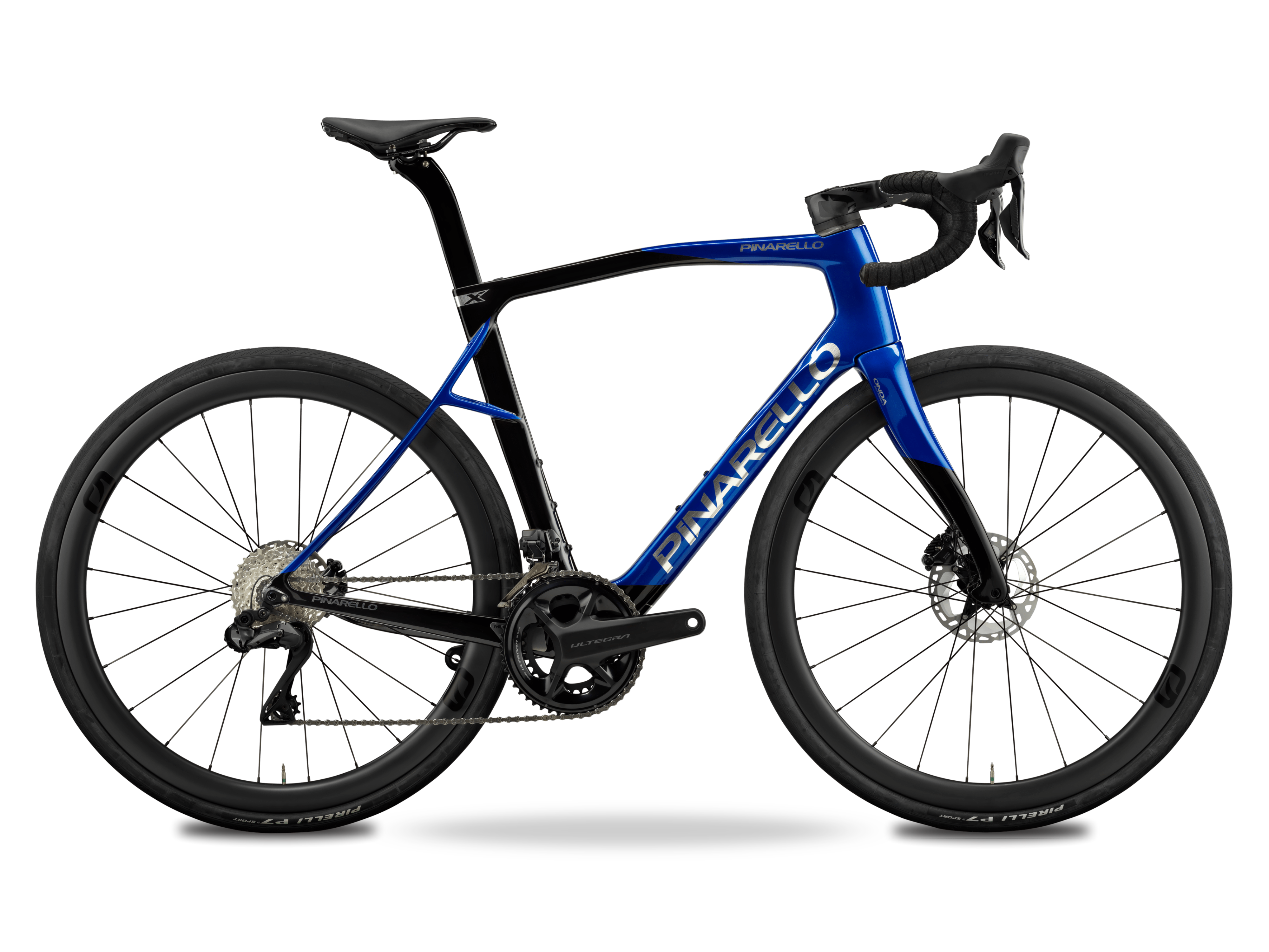 Pinarello X7 2024 - Shimano Ultegra Di2 2x12sp - MOST Ultrafast 45 - 013 / 560 / Xpeed blue