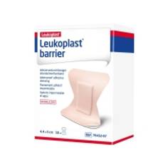 Självhäftande plåster, Leukoplast Barrier, 5x4,4cm, beige, fingertopp, vattentät - (50 st.)