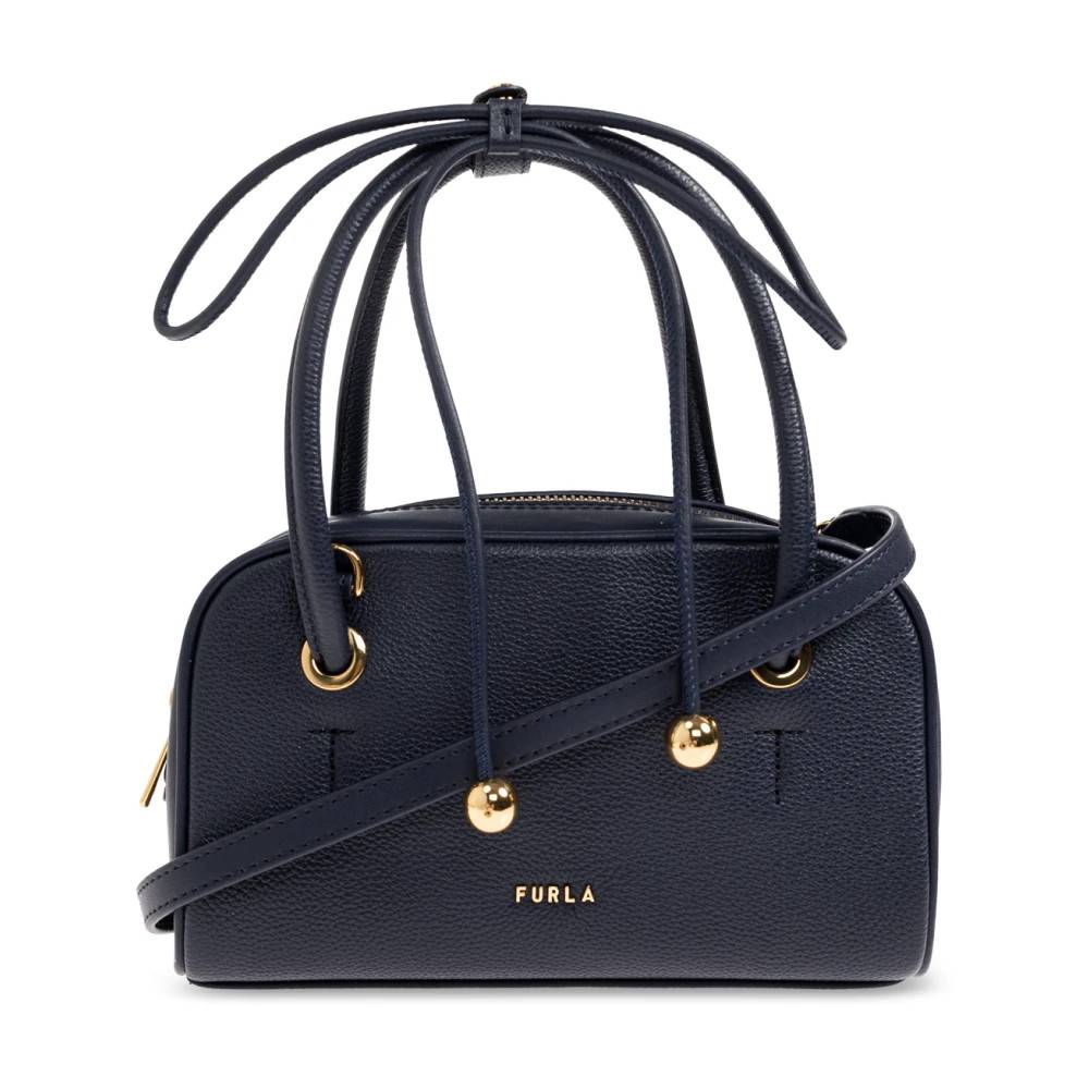 Furla Poppy Taske - Tasker - Dame - Blå - ONE SIZE - Uld